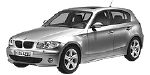 BMW E87 P1B1E Fault Code